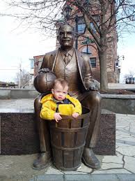 Original peach basket made by canadian american, dr. James Naismith Has A New Prize In His Peach Basket The Millstone