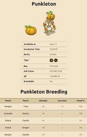 How to breed the pumpkin in my singing monsters