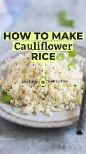 Cauliflower Rice Video Recipe Video Keto Recipes Keto Diet Recipes Low Carb Diet Recipes