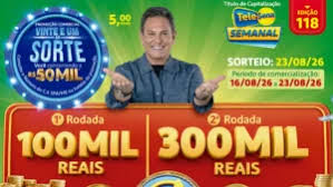 Resultado da Tele Sena Semanal nº 118: números de hoje (23/08)