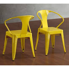 Tabouret Lemon Metal Stacking Chairs Set Of 4 Metal Stacking Chair Stacking Chairs Dining Chairs