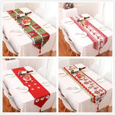 These can be chosen depending upon the needs and tastes. Creative Christmas Cotton Linen Tablecloth Embroidery Table Runner Christmas Decoration For Home 2019 New Year Home Decor A10 Buy At The Price Of 4 35 In Aliexpress Com Imall Com