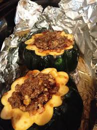 Pin By Kendra B Morris Southern Slow On Food Blogger Friends Sausage Stuffed Acorn Squash Acorn Squash Recipes Squash Recipes