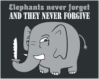 Image result for where does the phrase an elephant never forgets come from