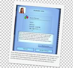 But i just downloaded the snb bank mod from simrealist and when i go to the financial center, the loan. The Sims 3 The Sims 4 Computer Program Mod The Sims Careers Florist Png Clipart Adult