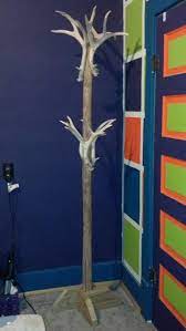 Coat Rack With Antlers Antler Crafts Diy Coat Rack Deer Antler Decor
