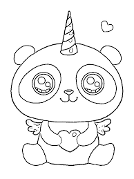 You can use our amazing online tool to color and edit the following panda coloring pages. Pandacorn Coloring Page 1001coloring Com