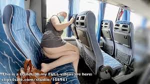 Flashing bus porn