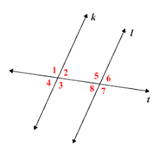 For examples 1 and 2, use the given information to determine which lines are parallel. Alternate Interior Angles