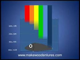 fishing lure color selection part 2 depth affects what colors fish can see