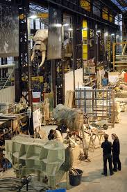 The Workshop Of The Company La Machine Nantes Workshop Kinetic Art