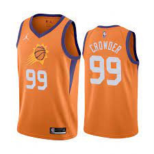 Sportsjersey2020 is having a sale! Jae Crowder Orange Jersey 2020 21 Suns 99 Statement 2020 Trade Jersey