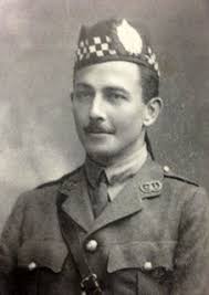 Captain Hugh Stewart Smith Argyll and Sutherland Highlanders. Died Friday  18 August 1916
