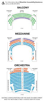 the new victory theater seating chart will rogers memorial