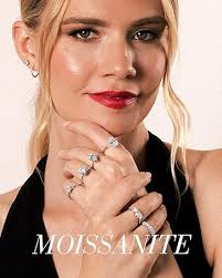 Gem Stone King White Diamond Ring For Men In 10K Yellow Gold