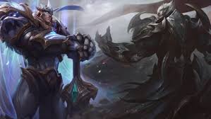 New Legendary Skins God King Garen And God King Darius Lol League Of Legends League Of Legends Champions League Of Legends