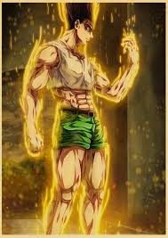 Gon's transformation is the result of a powerful nen condition. Posters Hunter X Hunter Passion Manga Fr Fond D Ecran Dessin Guerrier Anime Gon Transformation