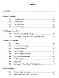 Explore what an apa table looks like through examples. 24 Table Of Contents Pdf Doc Free Premium Templates