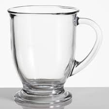 Glass Cafe Mugs Set Of 2 By World Market Clear Coffee Mugs Clear Glass Coffee Mugs Mugs