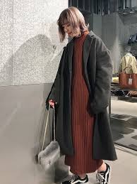 yuki hikosaka ひこにゃん koe koeのワンピースを使ったコーディネート wear ファッション 女性 メンズアウター