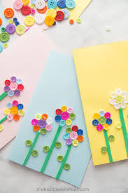 Use as fun accessories or as gifts for your friends. Flower Button Art The Best Ideas For Kids