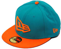 These hats are often worn to play golf and are a widely selected choice among the clientele of golf clubs. New Era 59fifty Flag Flat Peak Fitted Teal Neon Orange Hat Cap At Amazon Men S Clothing Store