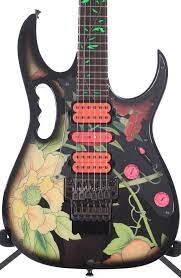 7 photos · curated by erica henry. 1997 Ibanez Jem 77 Fp Floral Pattern Steve Vai Steve Vai Guitarra Projeto De Guitarra