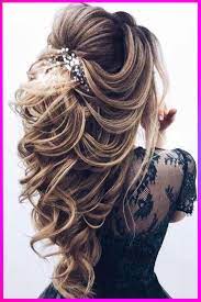 Glamerous Long Curly Christmas 2019 With Curly Brown Hair Long Hair Styles Prom Hairstyles For Long Hair Braids For Long Hair