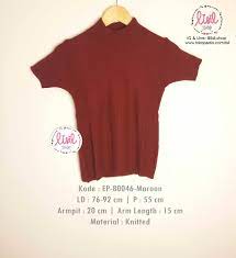 Misalnya produk sweap knitwear belle knit soft grey. 35 Terbaik Untuk Model Baju Rajut Merah Maroon Maria Space