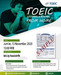 Program ini telah diikuti oleh lebih dari 1,557 smk di indonesia dengan lebih dari 150 ribu siswa yang melakukan ujian. Toeic Indonesia Toeic Indonesia Twitter