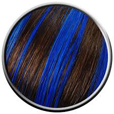 This hair color is a great way to add a splash of deep blue to your mane and help bring a level of mystique and intensity to your strands. Electric Blue Hair Highlights Color Blue Hair Highlights Blue Hair Streaks Electric Blue Hair