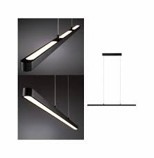 Led pendellampe lampe esstischlampe dimmbar. Led Pendelleuchte Lento 42w Schwarz Dimmbar Hohenverstellbar Leuchtengrosshandel24
