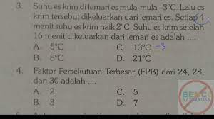 Contoh soal bilangan bulat menggunakan garis bilangan pengertian. Operasi Bilangan Bulat Prediksi Un Matematika Sd 2018 No 3 Youtube