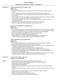 distribution coordinator resume samples