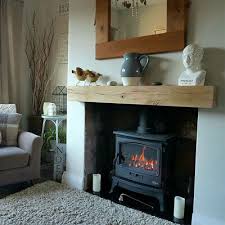 A stylish upgrade for any room. Oak Beam Fireplace Mantle Floating Shelf Mantelpiece Lintel Air Dried Rustic Ebay