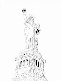 Cuadernos de espiral de calidad del tema monumento a la patria hechos por artistas y diseñadores independientes de todo el mundo. Estatua De La Libertad Para Colorear