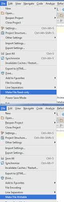 I need to prevent the user from unlocking the phone when he/she is out side the defined wifi area. Android Studio Lock Unlock File Make Read Only Or Writable