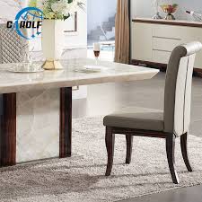 Bold, multicolor wall art centers the gray stone accent wall, adding vibrant. Modern Dining Table Designs Furniture Marble Stone 6 Seater Dining Table Set Dining Tables Aliexpress