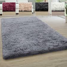 Warum einen teppich für ihr wohnzimmer wählen? Hochflor Teppich Wohnzimmer Fellteppich Kunstfell Shaggy Flauschig Einfarbig Ebay