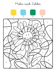Ausmalbild Malen Nach Zahlen Sonnenblume Ausmalen Kostenlos Ausdrucken Sonnenblume Basteln Malen Nach Zahlen Malen Nach Zahlen Kinder