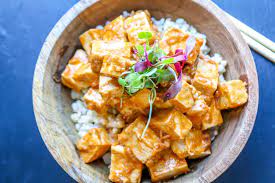 tofu with spicy peanut sauce the buddhist chef spicy peanut sauce tofu recipes delicious tofu