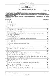 Accesul elevilor în sala de examen, pentru a sustine proba scrisa la româna bacalaureat 2016 se va face la ora 8.30. Edu Ro Subiecte Bareme 23 08 2017 Bac 2017 Matematica M1 M2 M3 Sesiunea August Septembrie Jitaruionelblog Pregatire Bac Si Evaluarea Nationala 2021 La Matematica Si Alte Materii Materiale Lectii Formule Exercitii Rezolvate Matematica
