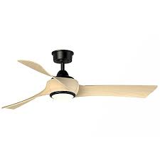 The caruso ceiling fan from fanimation offers design at every angle. Fanimation Wrap Ceiling Fan Fpd8530bl 52n Lk Body Finish Black Blade Color Natural