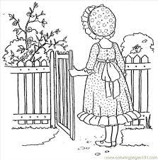 Holly hobbie coloring pages to print and color. Coloring Pages Holly Hobbie Free Printable Vintage Coloring Books Coloring Pages Coloring Books