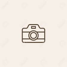 Camera Icon Of Brown Outline For Webpage Royalty Free Cliparts Vectors And Stock Illustration Image 61747663 Camera icon in flat style isolated on grey background camera. camera icon of brown outline for webpage