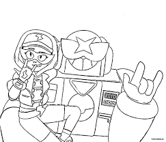 This project will help to relax and have fun with the legendary heroes. Coloring Pages Surge Brawl Stars Download And Print For Free