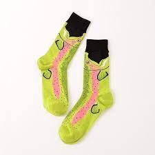 Fashion Casual Art Socks Men Women Cotton Crew Lincoin 3d Print Design Skate Brand Happy Meias Fashion Socks Mens Novelty Socks Mens Socks Fashion
