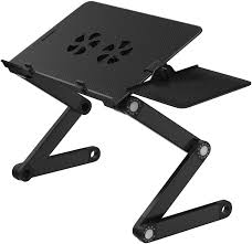 Find great deals on ebay for portable laptop desk. Buy Huanuo Adjustable Laptop Stand Portable Laptop Table Stand With 2 Cpu Cooling Fans Detachable Mouse Pad Ergonomic Lap Desk Tv Bed Tray Standing Desk Online In Indonesia B07blx8426