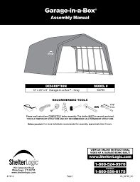 Garage in a box items are classic pieces of furniture, used to keep and protect one's tools. Garage In A Box Manualzz