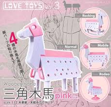 LOVE TOYS Vol.3 三角木馬 Wooden horse PINK ピンクVer